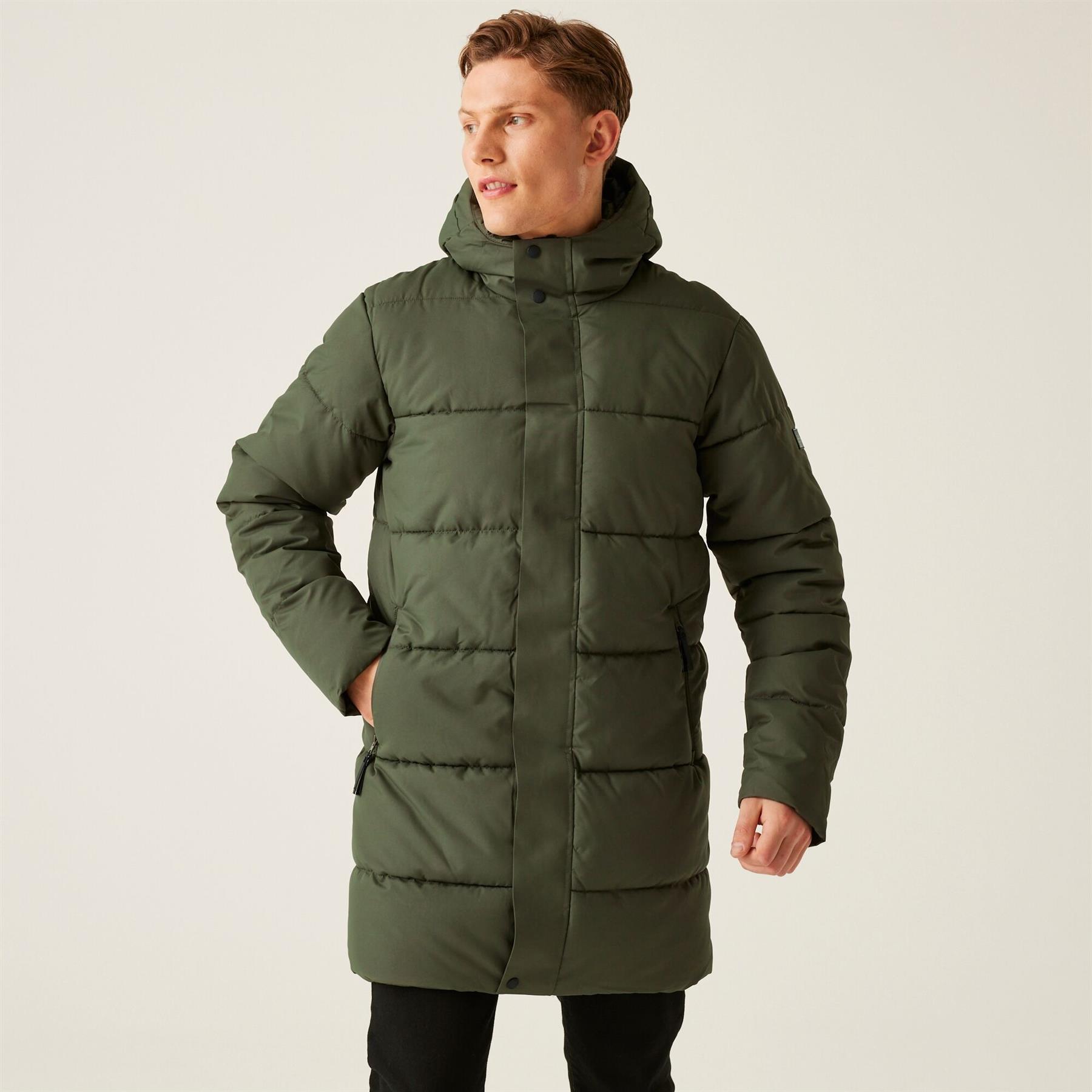 Regatta Men's Hayleyn Padded Jacket outdoor Winter Coat - Picture 6 of 8