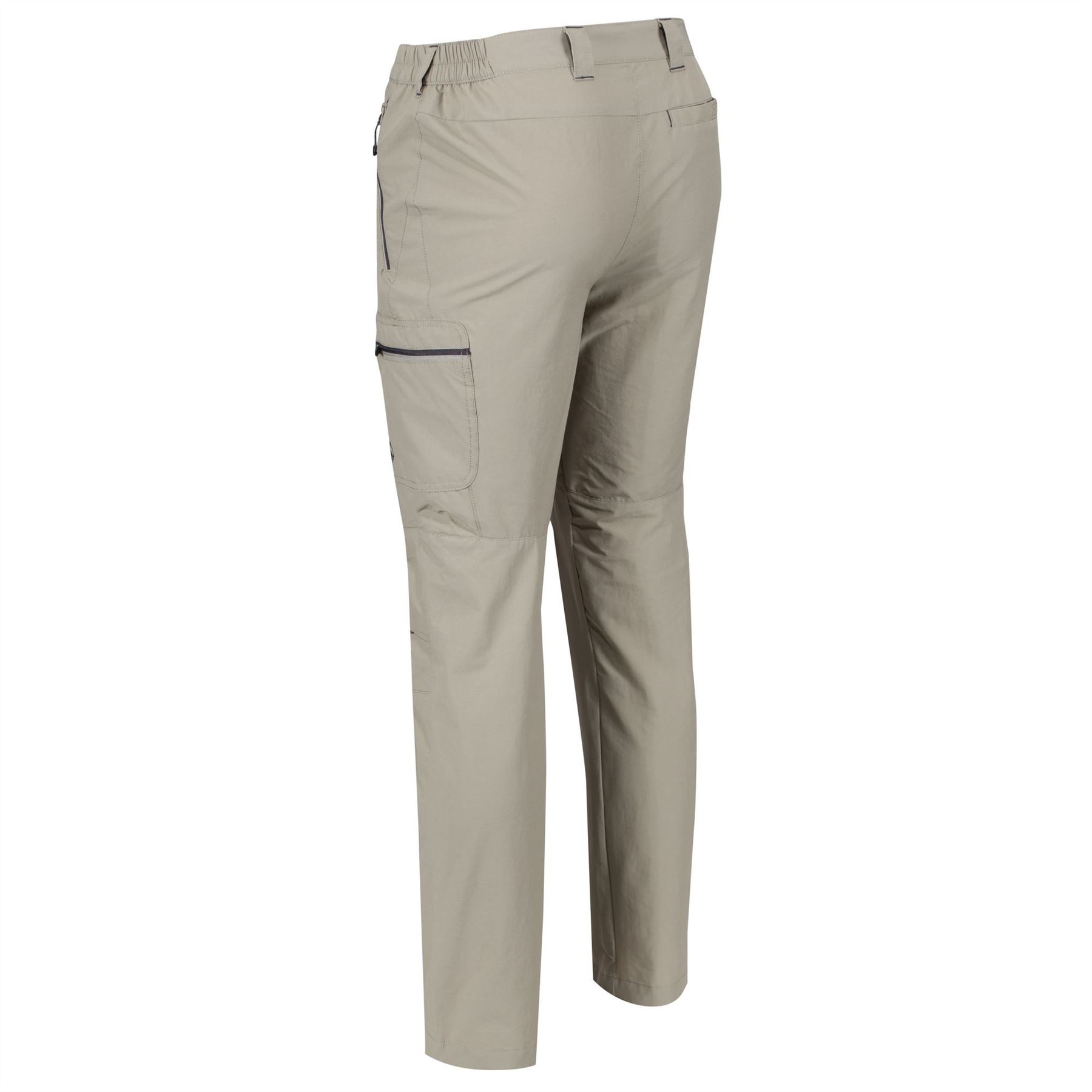 Regatta Mens Highton Cargo Zip-Off Active Stretch Walking Trousers Multi Pocket