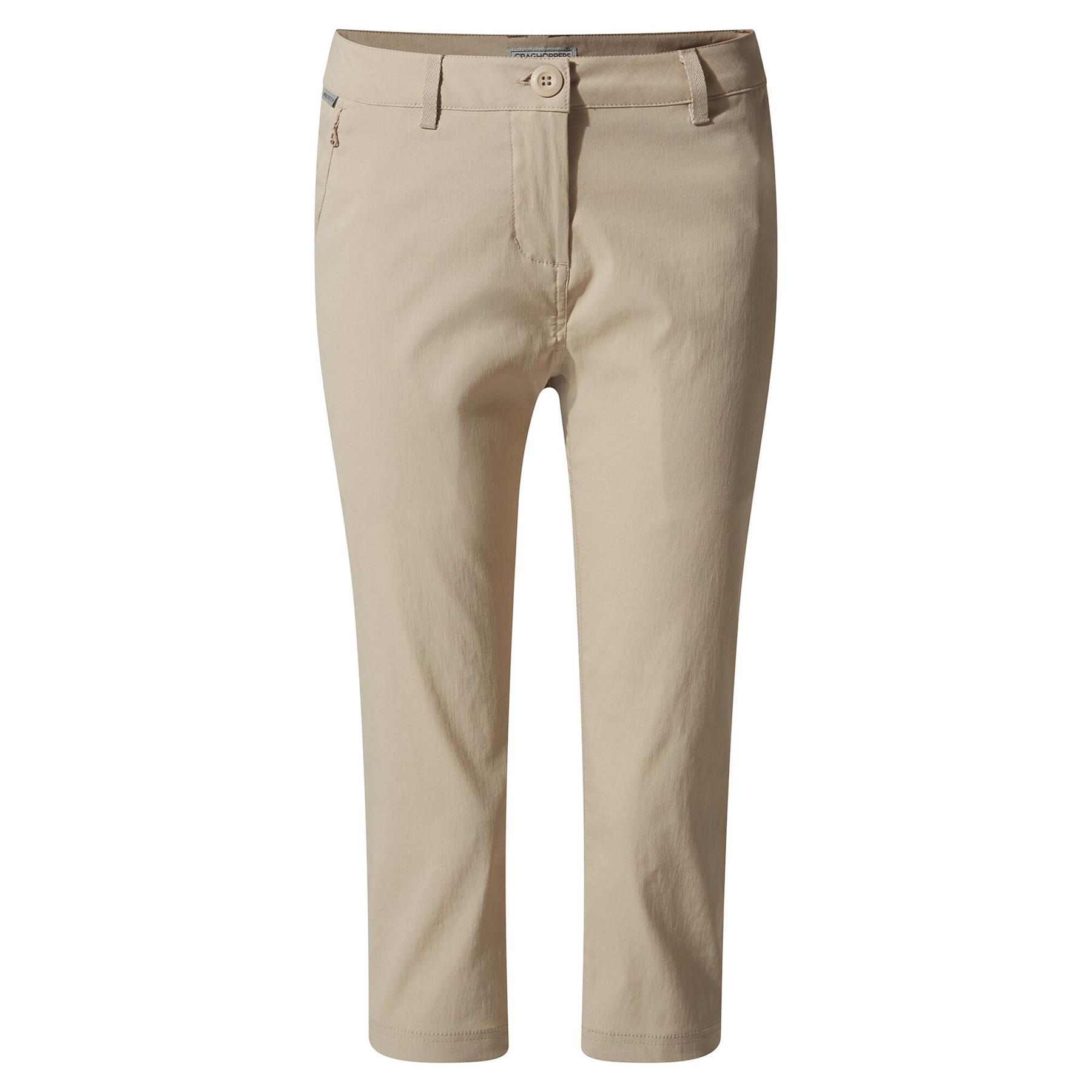 Craghoppers Womens Kiwi Pro Crop Trousers Zipped Pockets UPF - Picture 15 of 27