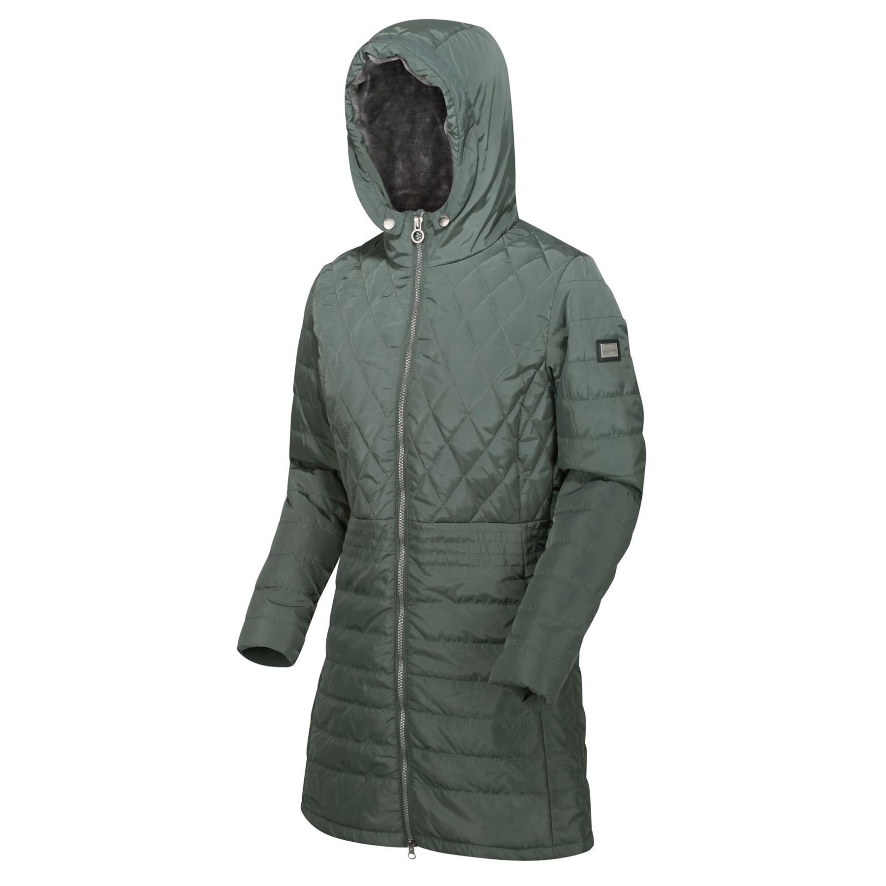 Regatta Larimar Quilted Thermoguard Insulated Water Repellent Hooded Veste Mixte enfant
