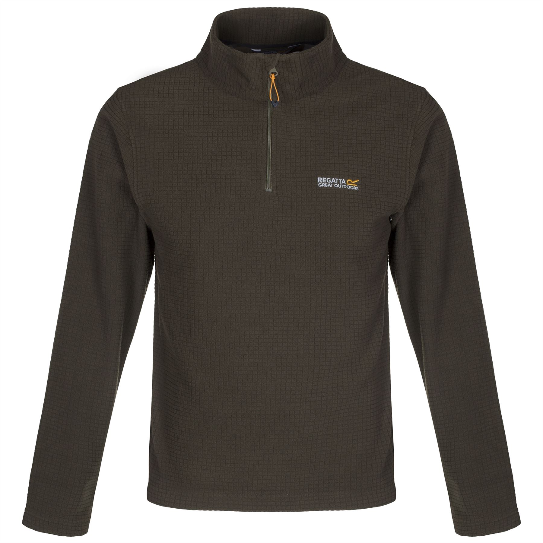 Regatta Mens Elgon Hazy Blue Brooklyn Half Zip Lightweight Fleece - Picture 6 of 32