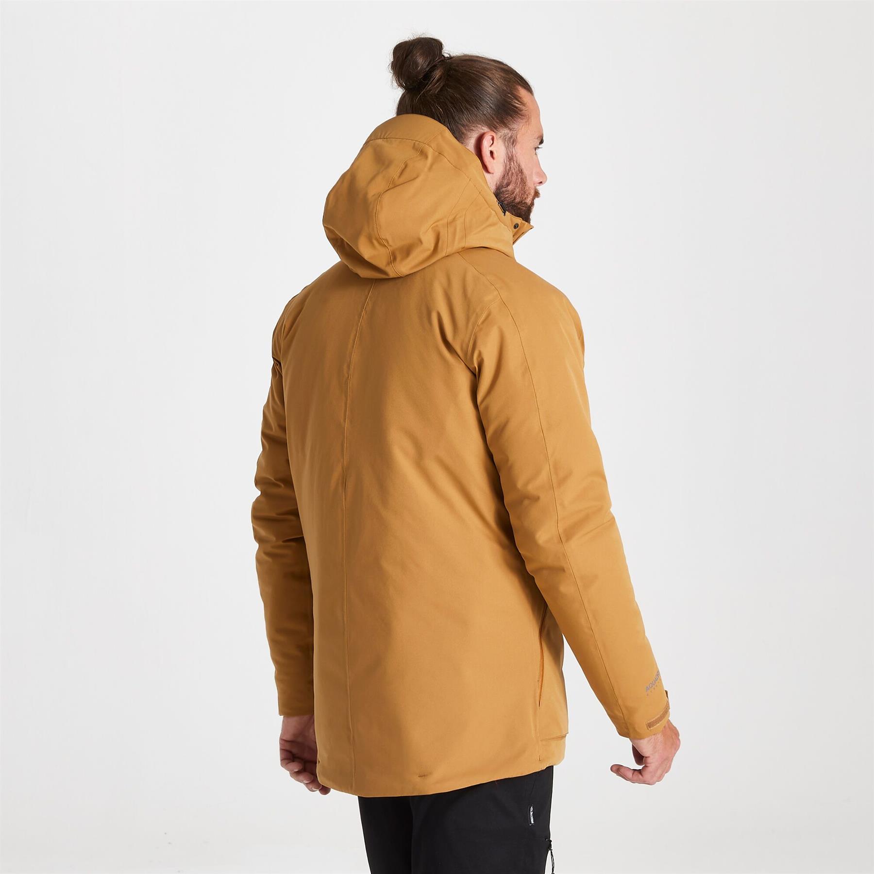 Craghoppers Mens Lorton Thermic Waterproof Breathable Stretch Hooded Jacket Coat - Picture 25 of 27