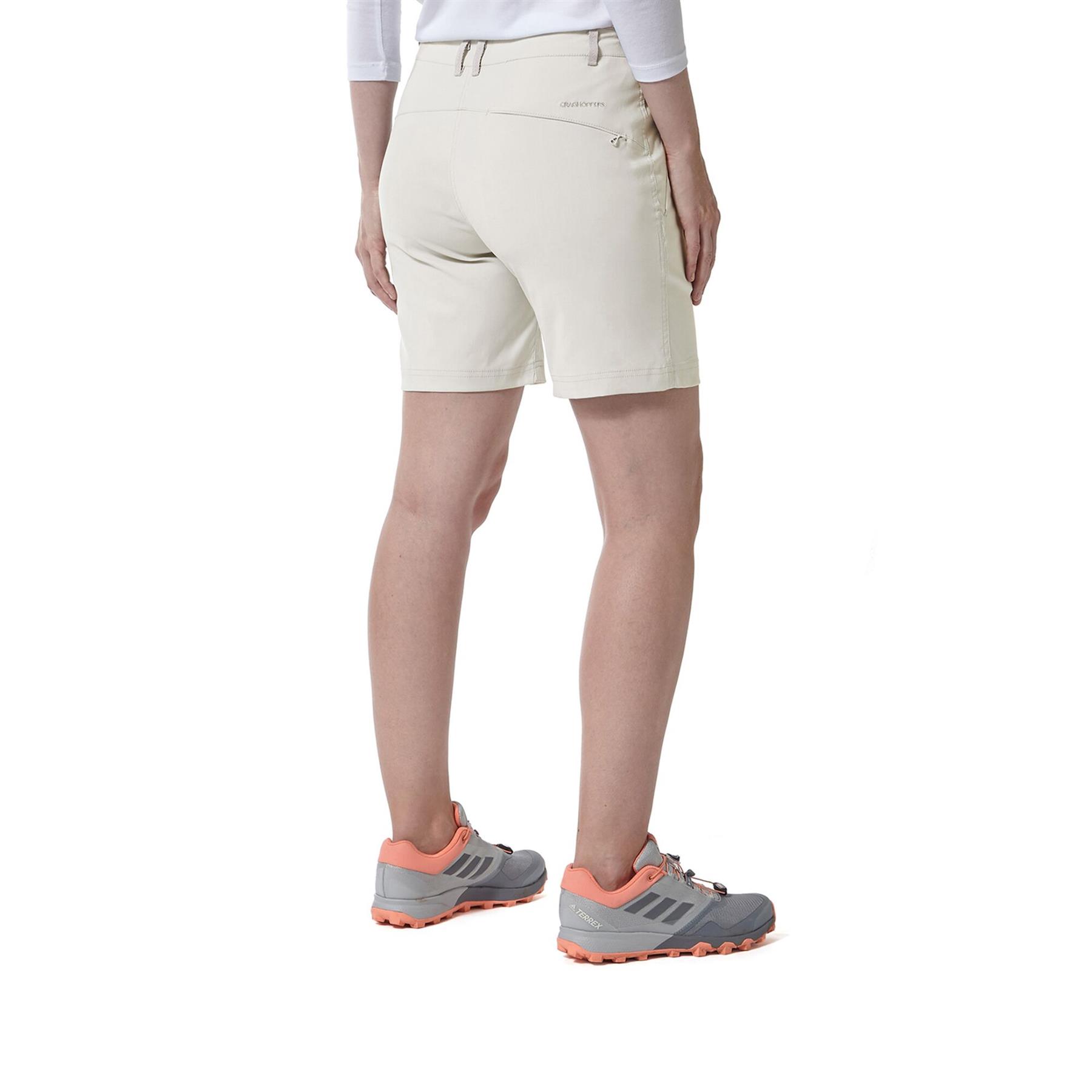 Craghoppers Womens Kiwi Pro III Stretch Active Zipped Pockets Shorts Camping - Picture 31 of 45