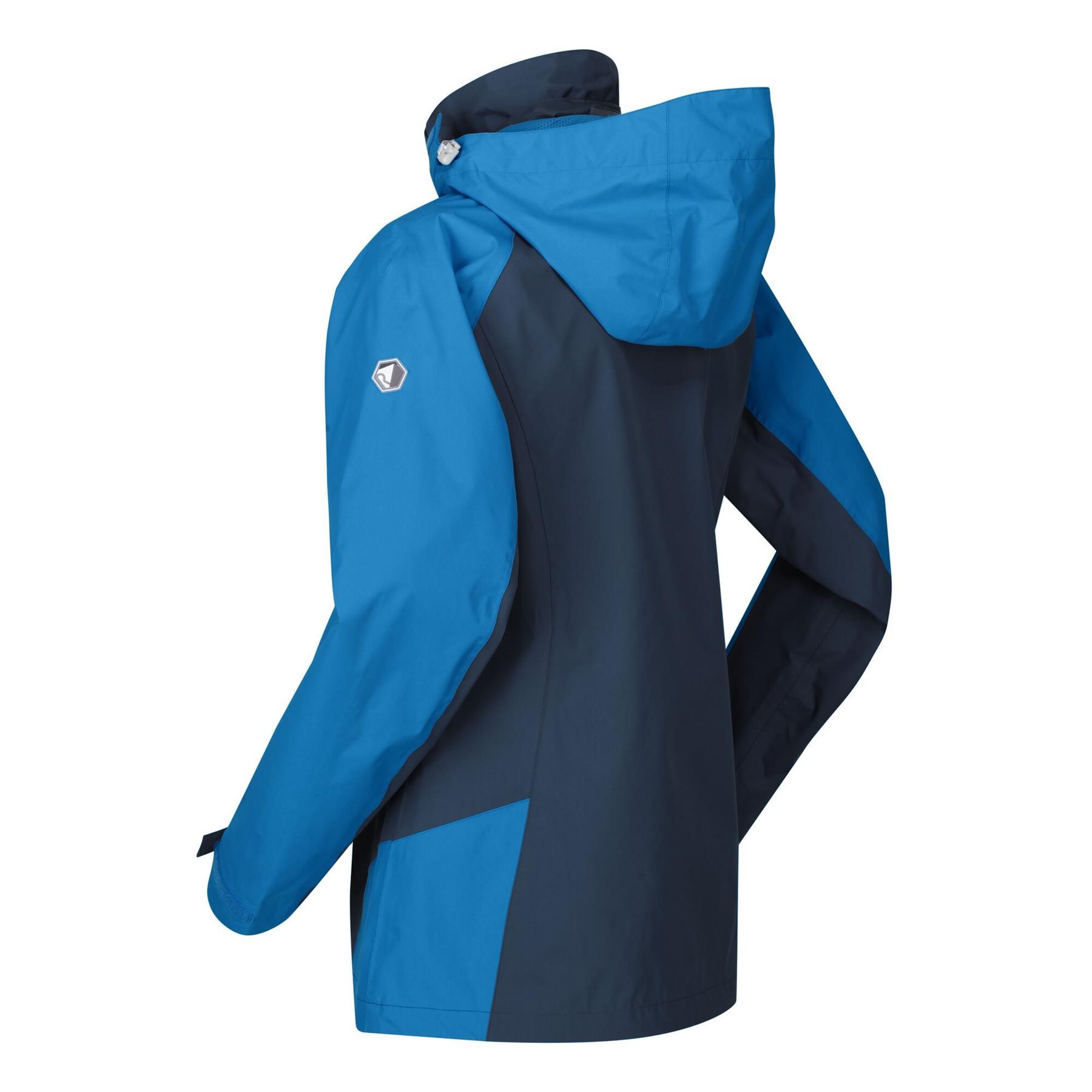 Regatta Womens Calderdale IV Hooded Waterproof Jacket Zipped Pockets - Picture 4 of 48