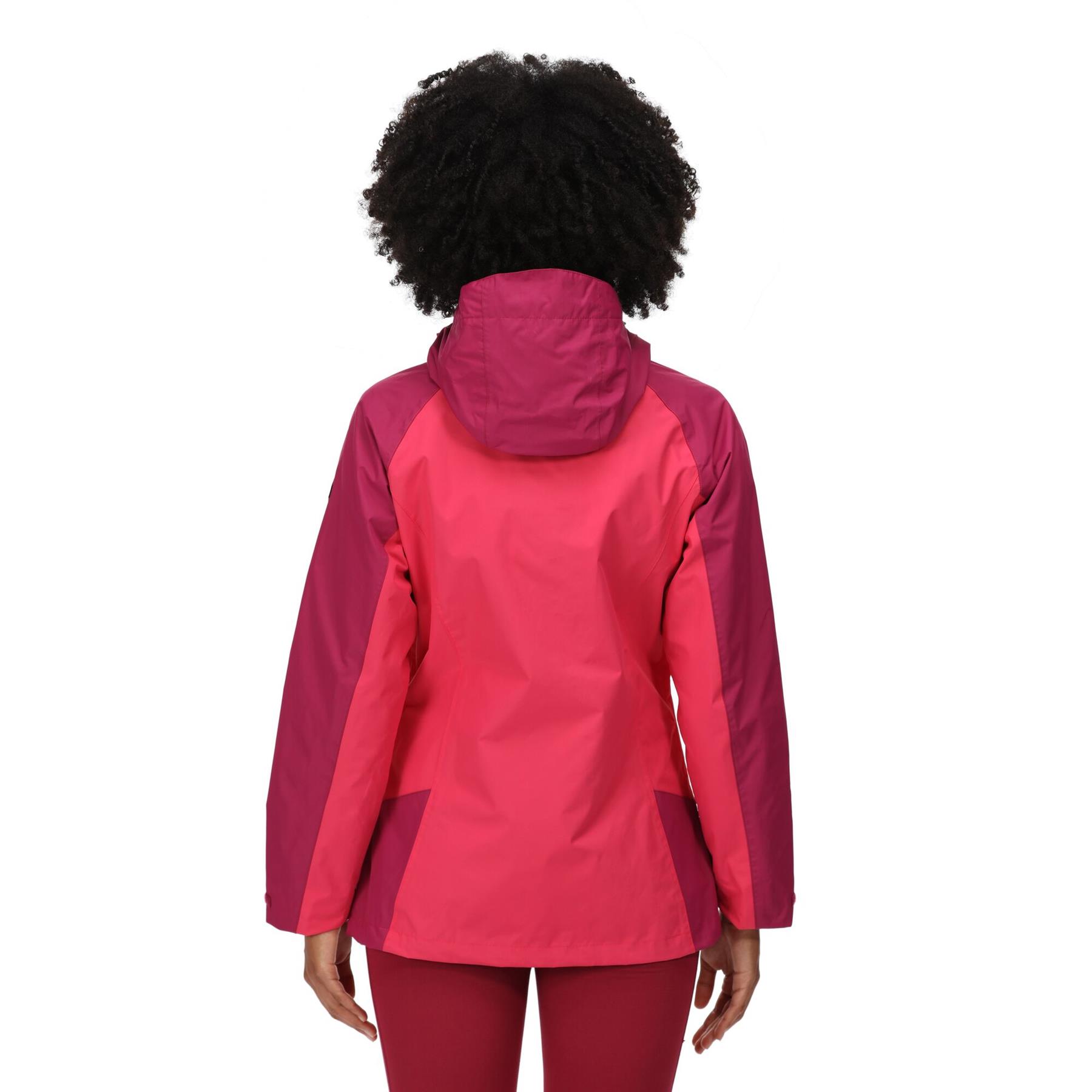 Regatta Womens Calderdale IV Hooded Waterproof Jacket Zipped Pockets - Picture 40 of 48