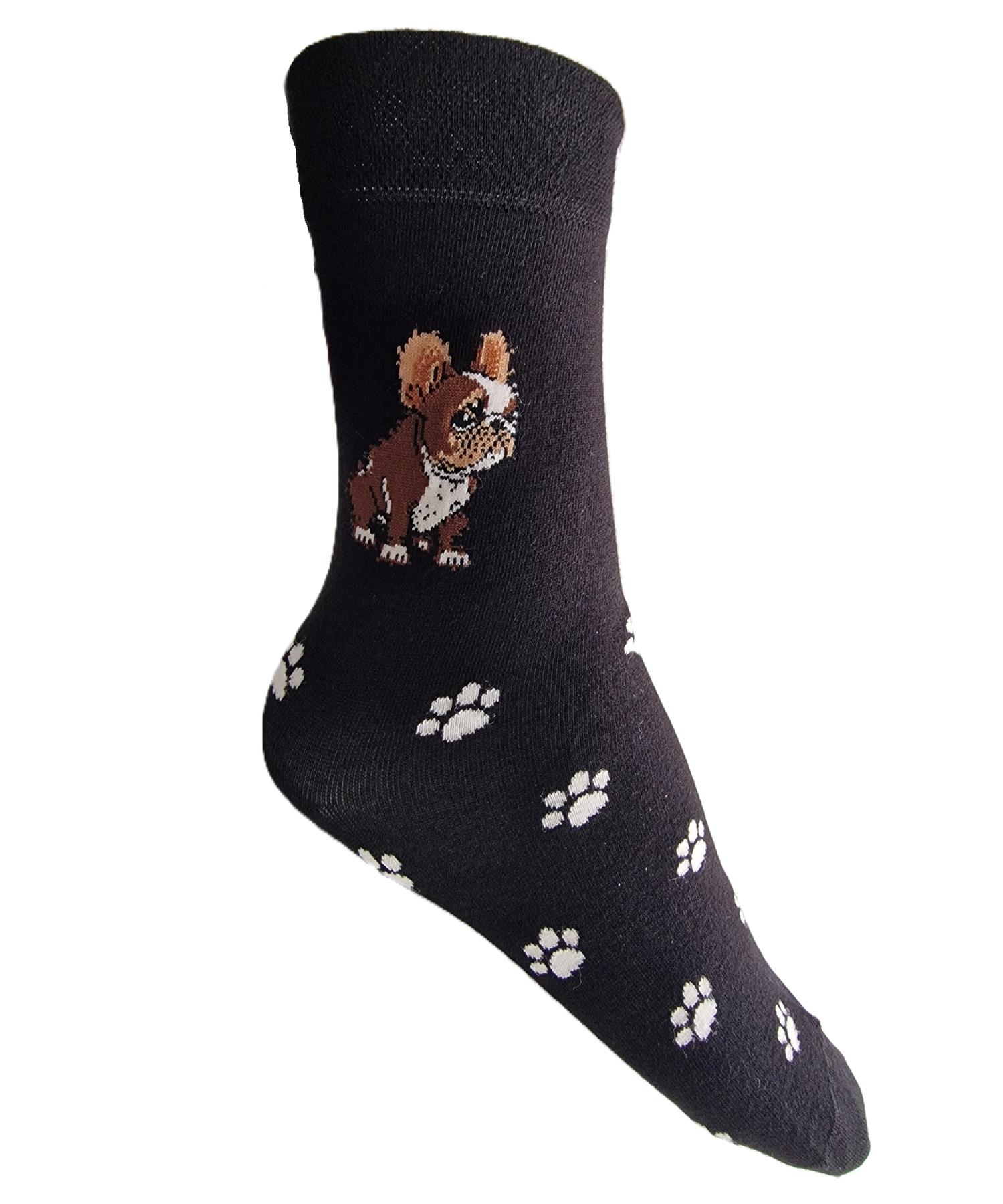 Ladies Dog Lover Novelty Socks Paw Print Bamboo Blend 4-8 - Picture 18 of 35