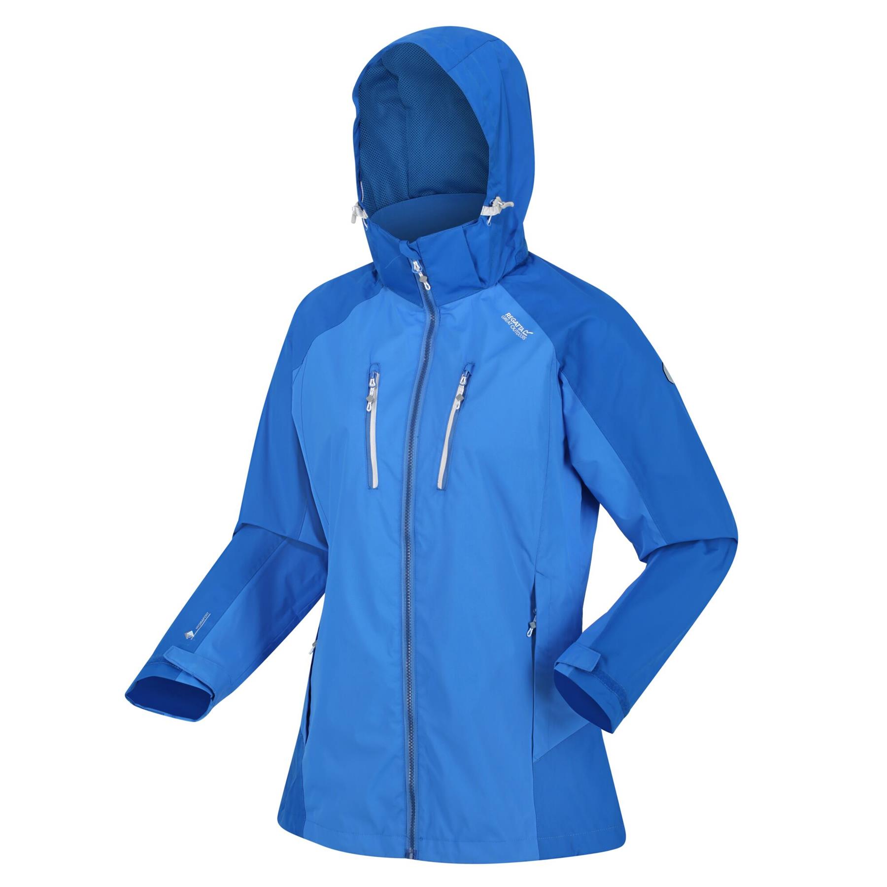 Regatta Womens Calderdale IV Hooded Waterproof Jacket Zipped Pockets - Picture 43 of 48