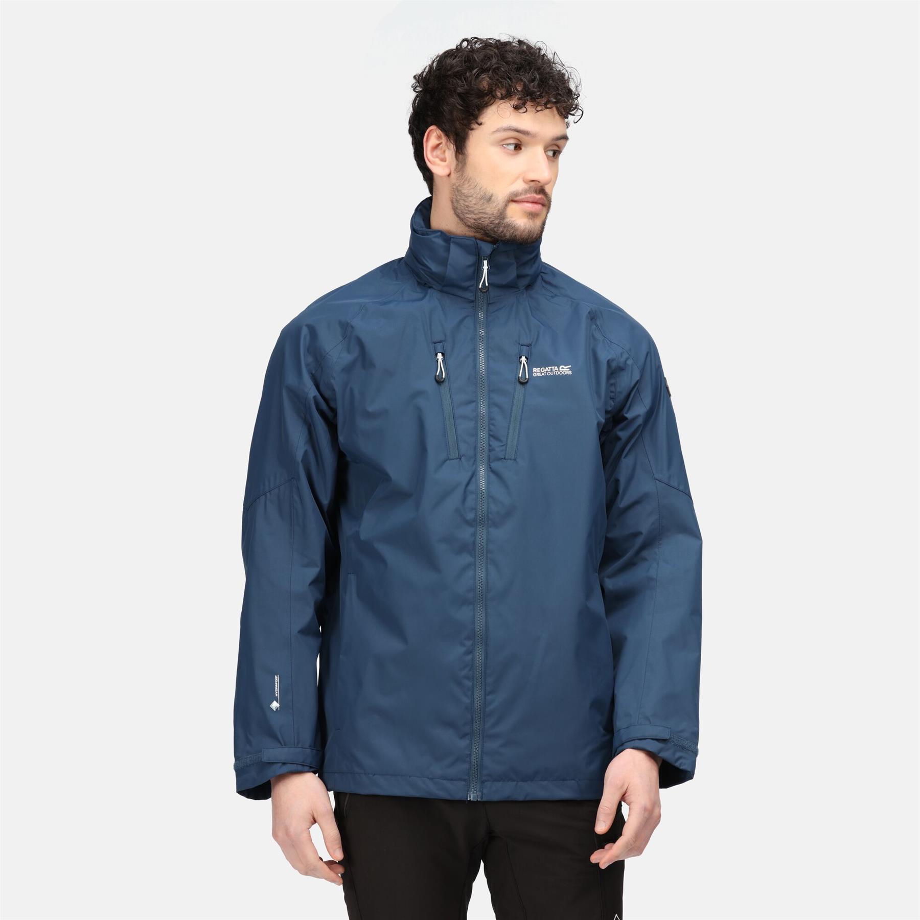 Chaqueta con capucha impermeable para hombre Regatta Calderdale IV - Imagen 16 de 28