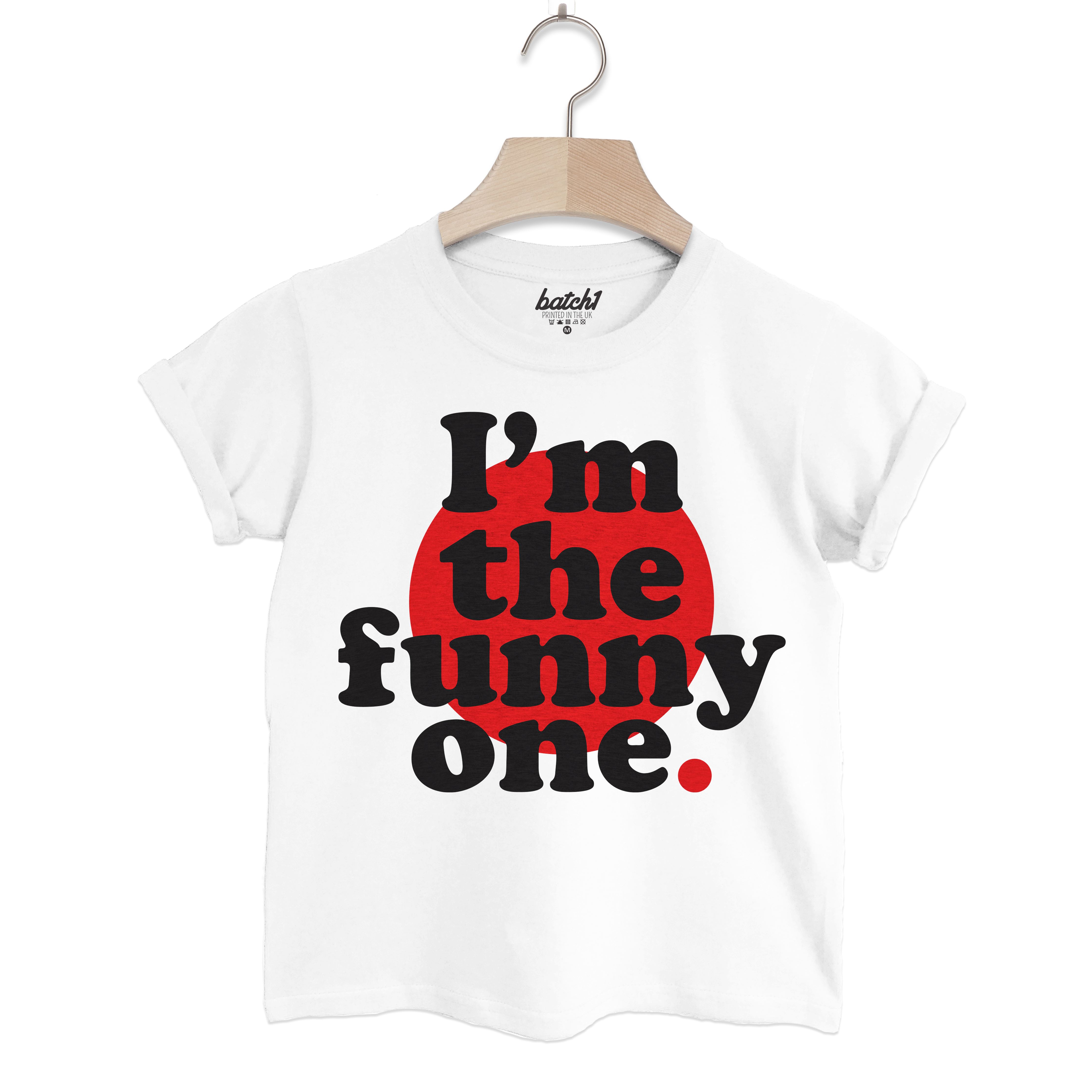 Batch1 Comic Relief Red Nose Day The Funny One Children's Comedy Charity T-Shirt - Picture 2 of 2