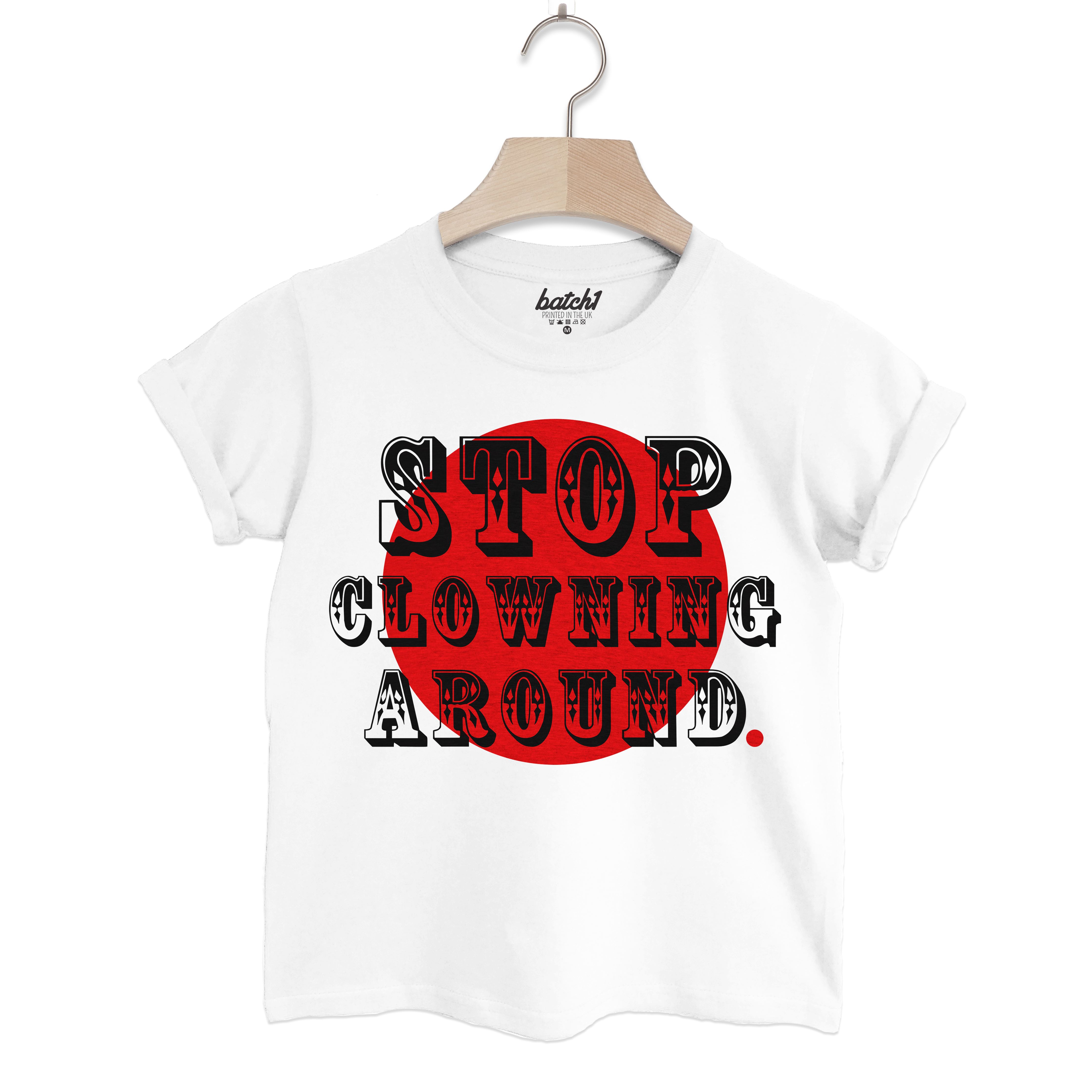 Batch1 Comic Relief Red Nose Day Clowning Around Fun Children's Charity T-Shirt - Picture 2 of 2