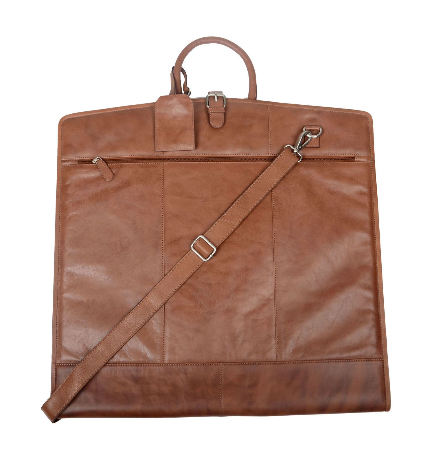leather suit bags travel