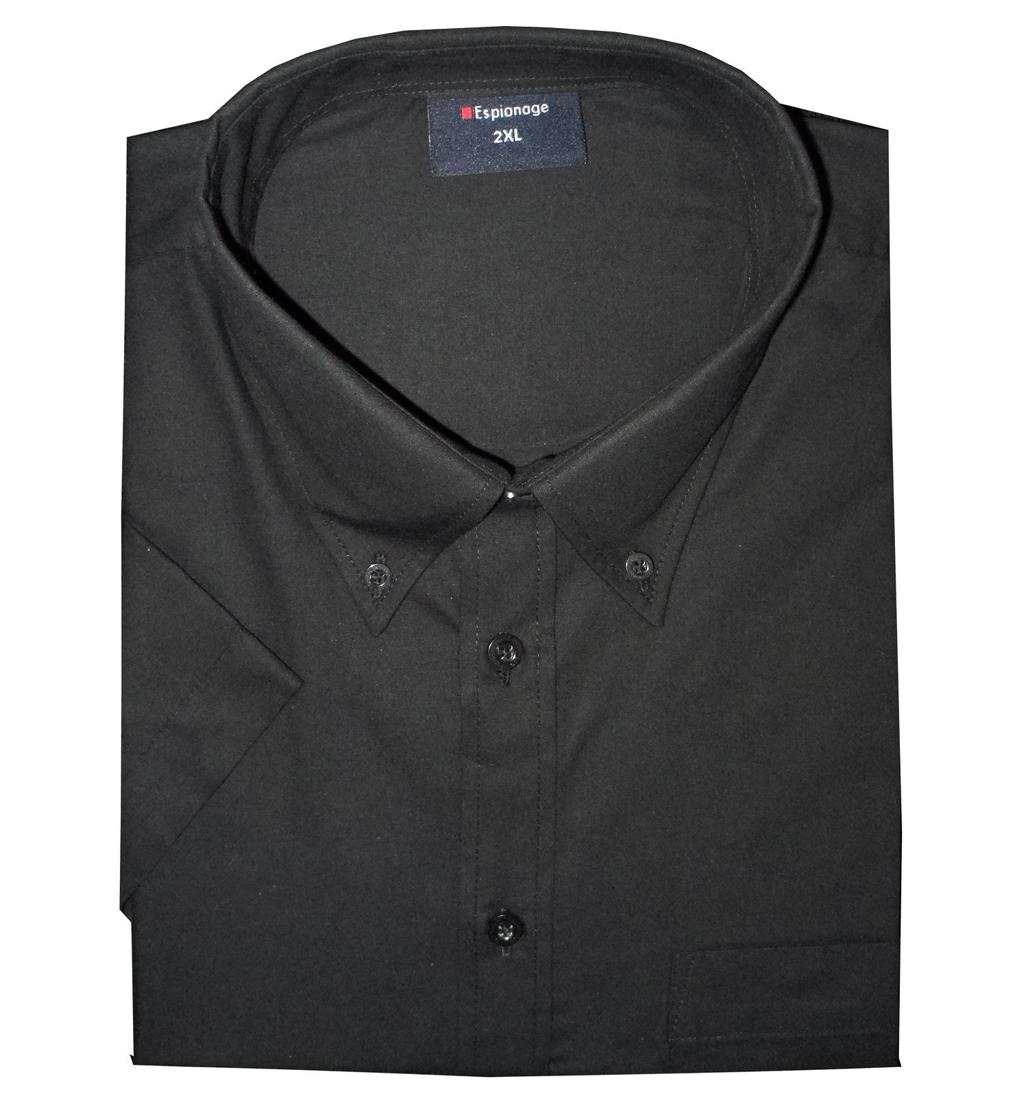 Spionage Herren Große Größen Button Down Kragen Kurzarm Hemden (149) 2XL - 8XL, - Bild 8 von 49