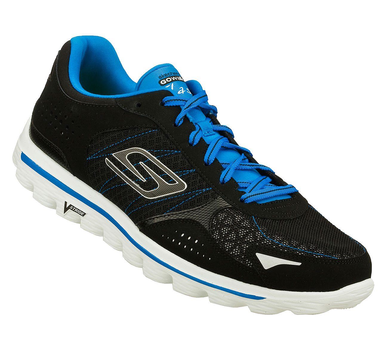 SKECHERS Men's Go Walk 2- Flash Breathable Walking Trainers UK