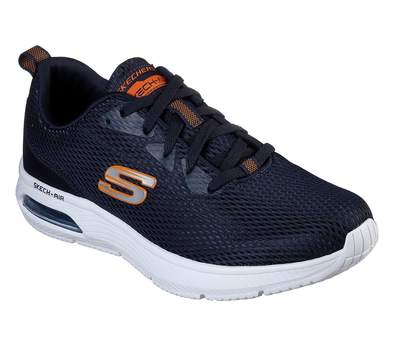 navy skechers