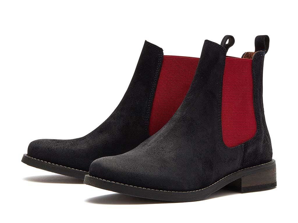 Chatham Women's Arlington Premium Suede Chelsea Boots in 3 Colour Options 3 to 8 - Picture 15 of 28