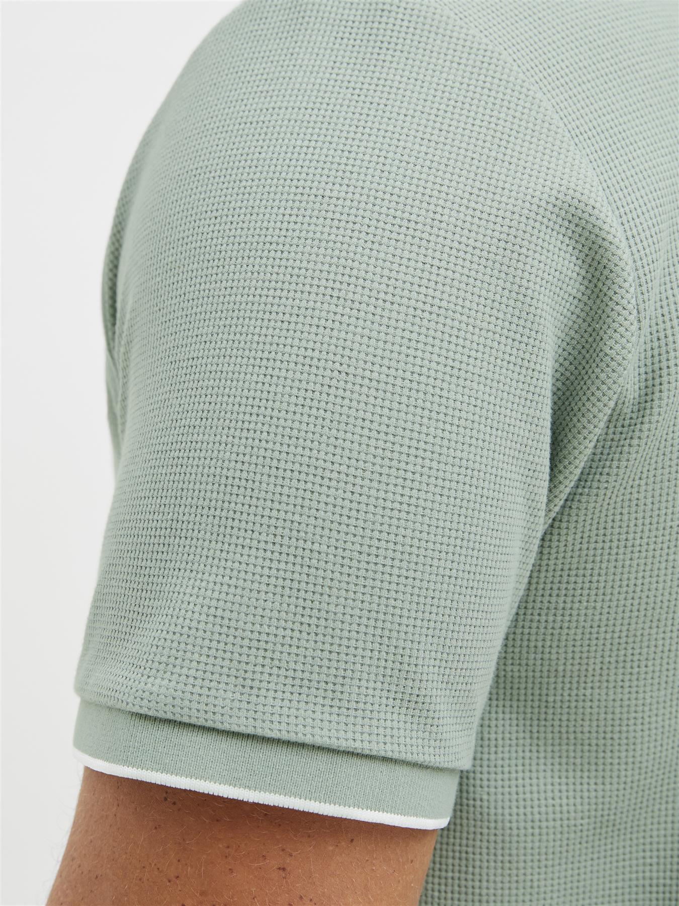 Jack & Jones Short Sleeves Polo Shirt For Men (JJEAUSTIN) in 4 Colours, 4XL-7XL - Picture 6 of 12