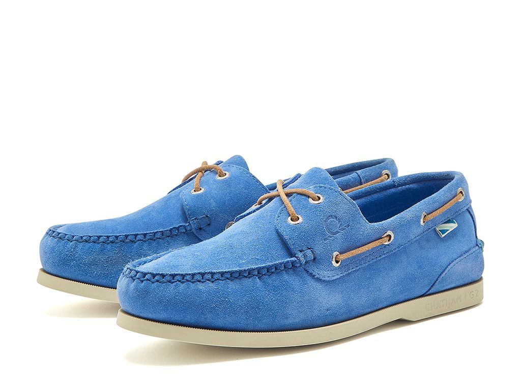 Chatham Wildleder Bootsschuhe für Herren - Compass II Repello G2 in blau, 6-15 - Bild 11 von 16