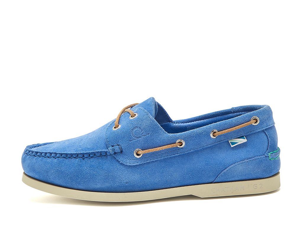 Chatham Wildleder Bootsschuhe für Herren - Compass II Repello G2 in blau, 6-15 - Bild 16 von 16