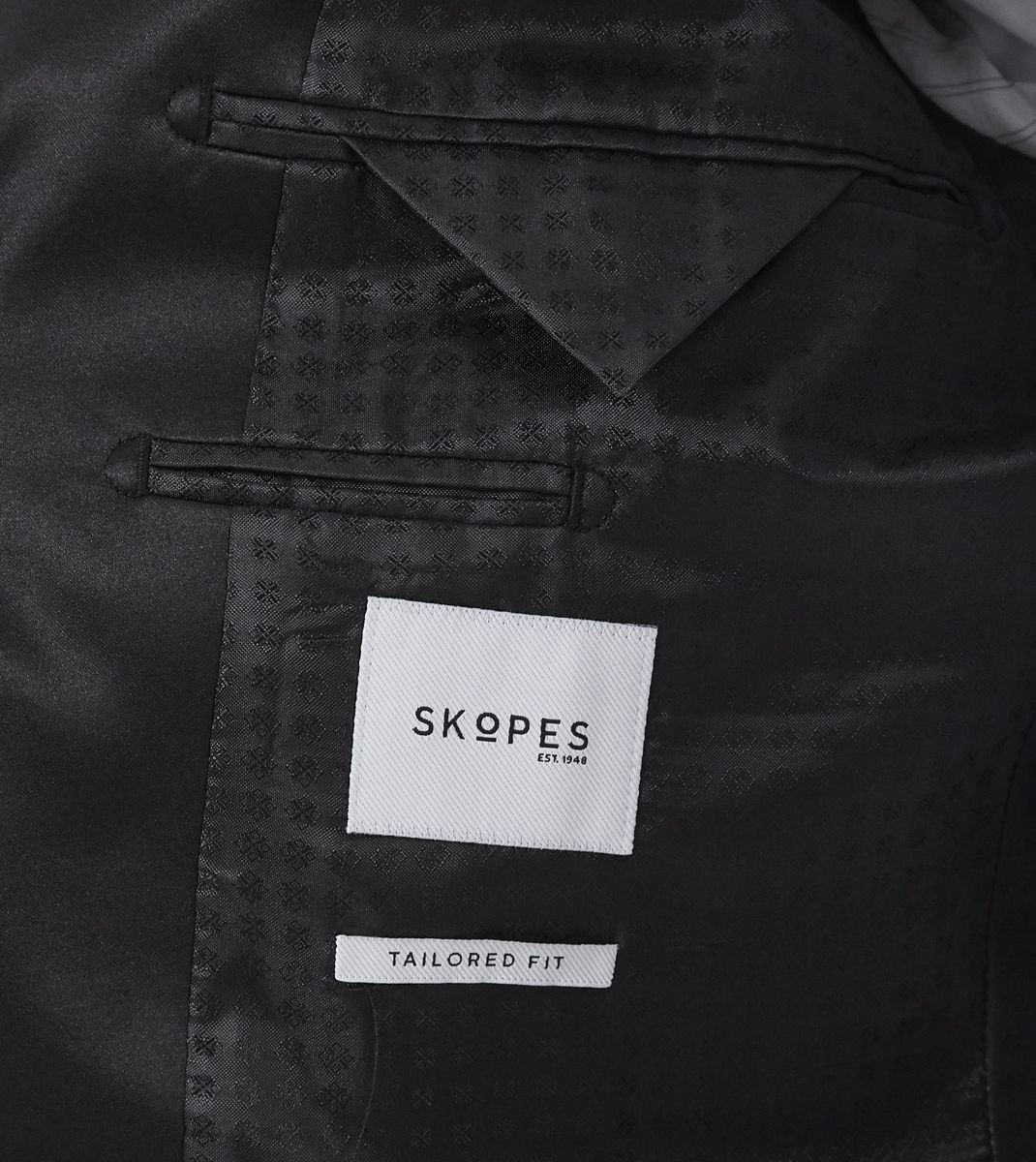 Chaqueta deportiva Skopes Westwood negra de cachemira talla grande para hombre en talla 36-62 - Imagen 12 de 16