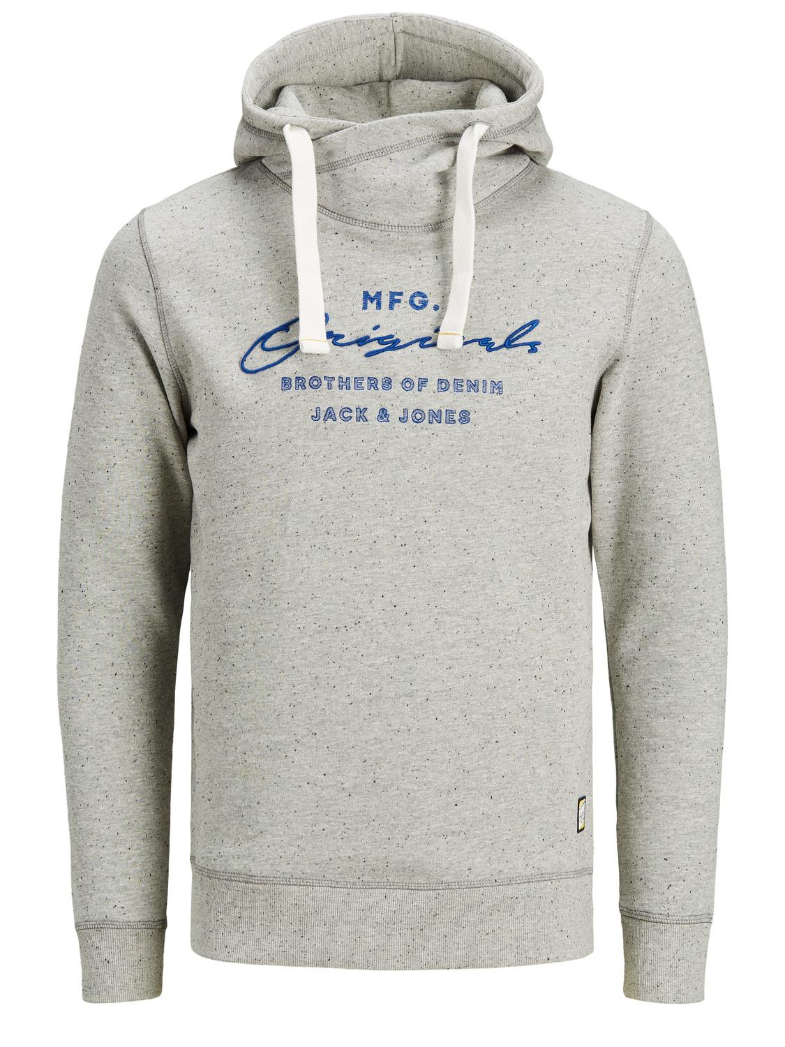 Jack Jones Herren Ubergrosse Pullover Top Mit Kapuze Reuben Ebay