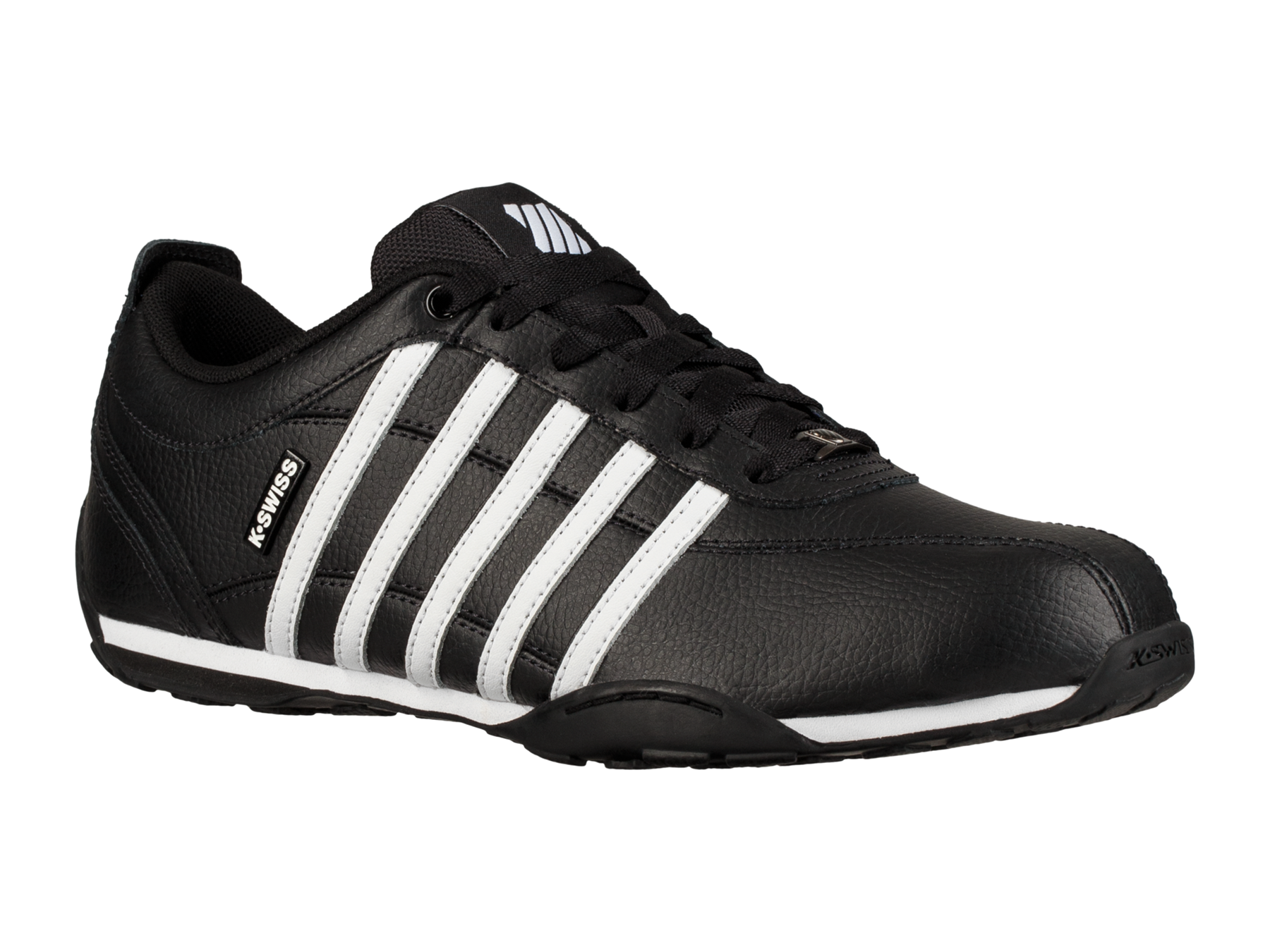 black leather k swiss