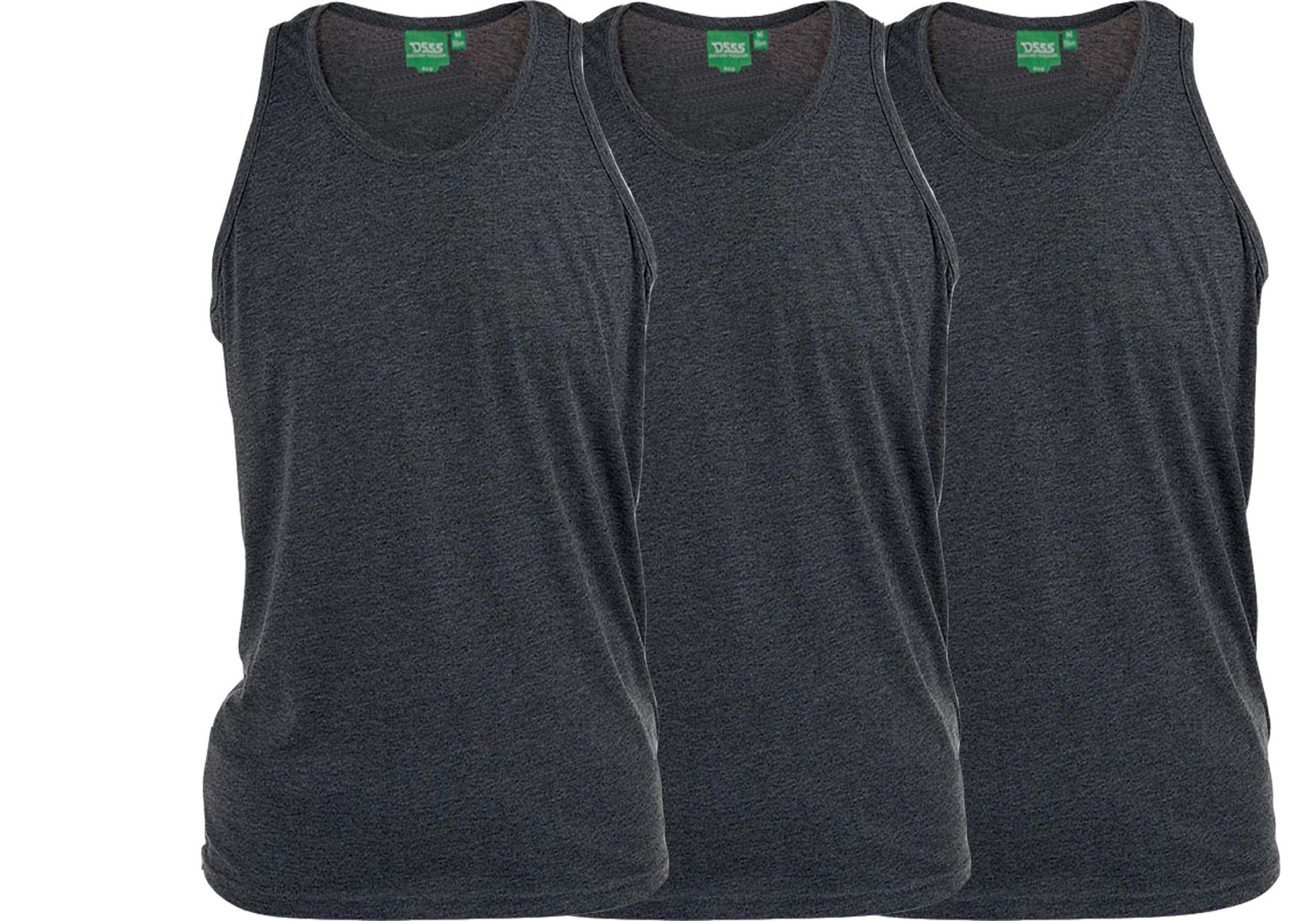 Espionage Mens Big Size Long Length Combed Cotton Vests 017