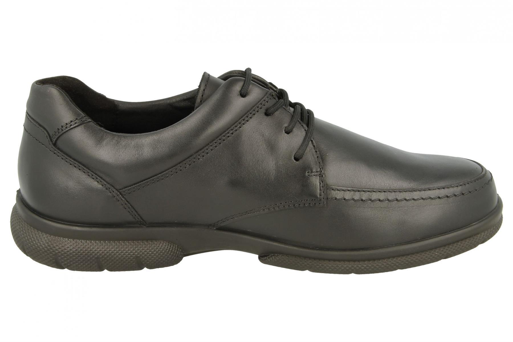 Mens (Morgan 2) 2V Fit By Db Shoes in Black leather UK7 to UK14