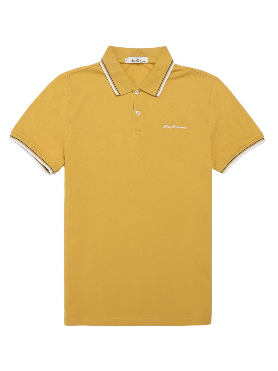 Ben Sherman Men's Short Sleeve Polo Shirt 0077487, 2XL-5XL, 4 Colours - Picture 23 of 35