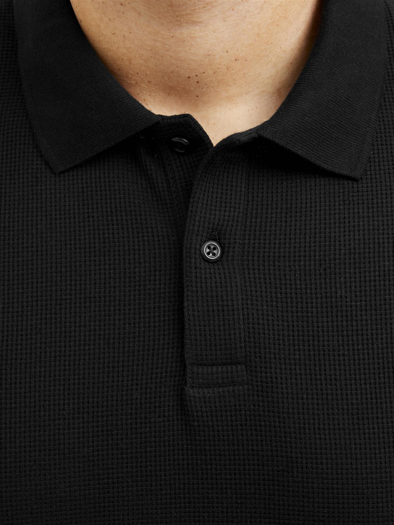 Jack & Jones Short Sleeves Polo Shirt For Men (JJEAUSTIN) in 4 Colours, 4XL-7XL - Picture 3 of 12