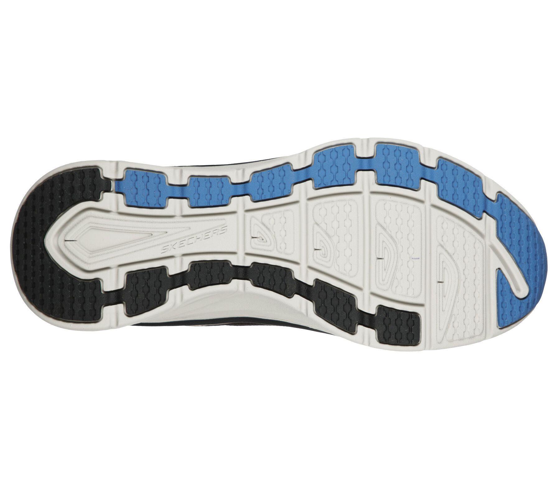 Skechers Herren Relaxed Fit D'Lux Walker - Mainstream in Schwarz Gr.UK6 bis UK13 - Bild 10 von 14