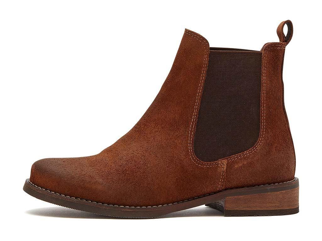 Chatham Women's Arlington Premium Suede Chelsea Boots in 3 Colour Options 3 to 8 - Picture 26 of 28