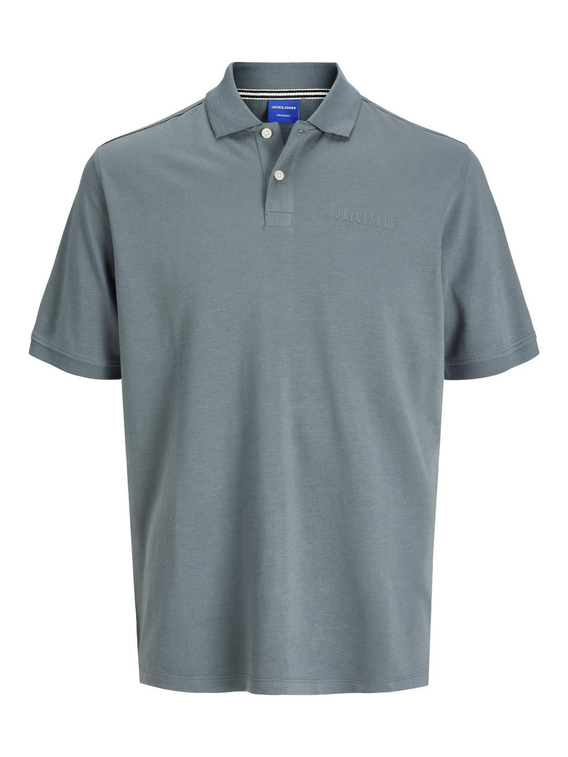 Jack & Jones Polo Shirt For Men (JORFREDERIKSBERG) in 3 Colours, 4XL-7XL - Picture 4 of 4