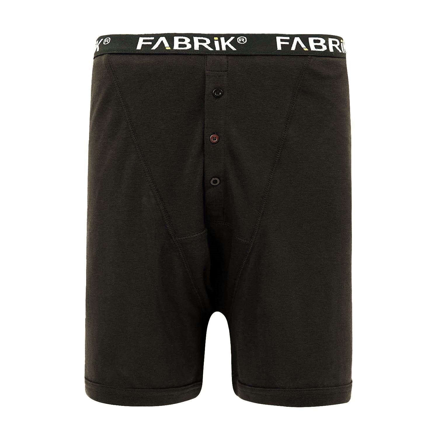 Fabrik Mens 9 Pairs Pack Jersey Boxer Shorts (2418 Black/Charcoal/Navy 2XL-8XL - Picture 17 of 19