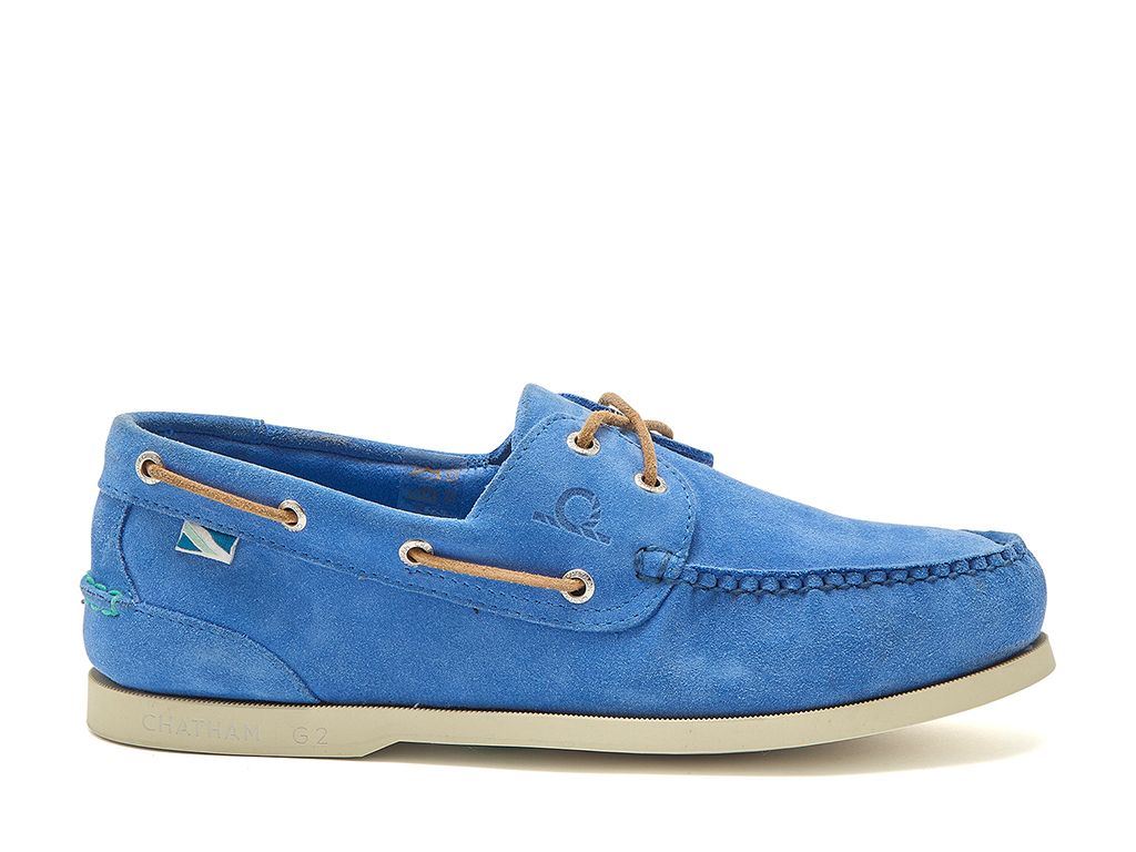 Chatham Wildleder Bootsschuhe für Herren - Compass II Repello G2 in blau, 6-15 - Bild 14 von 16