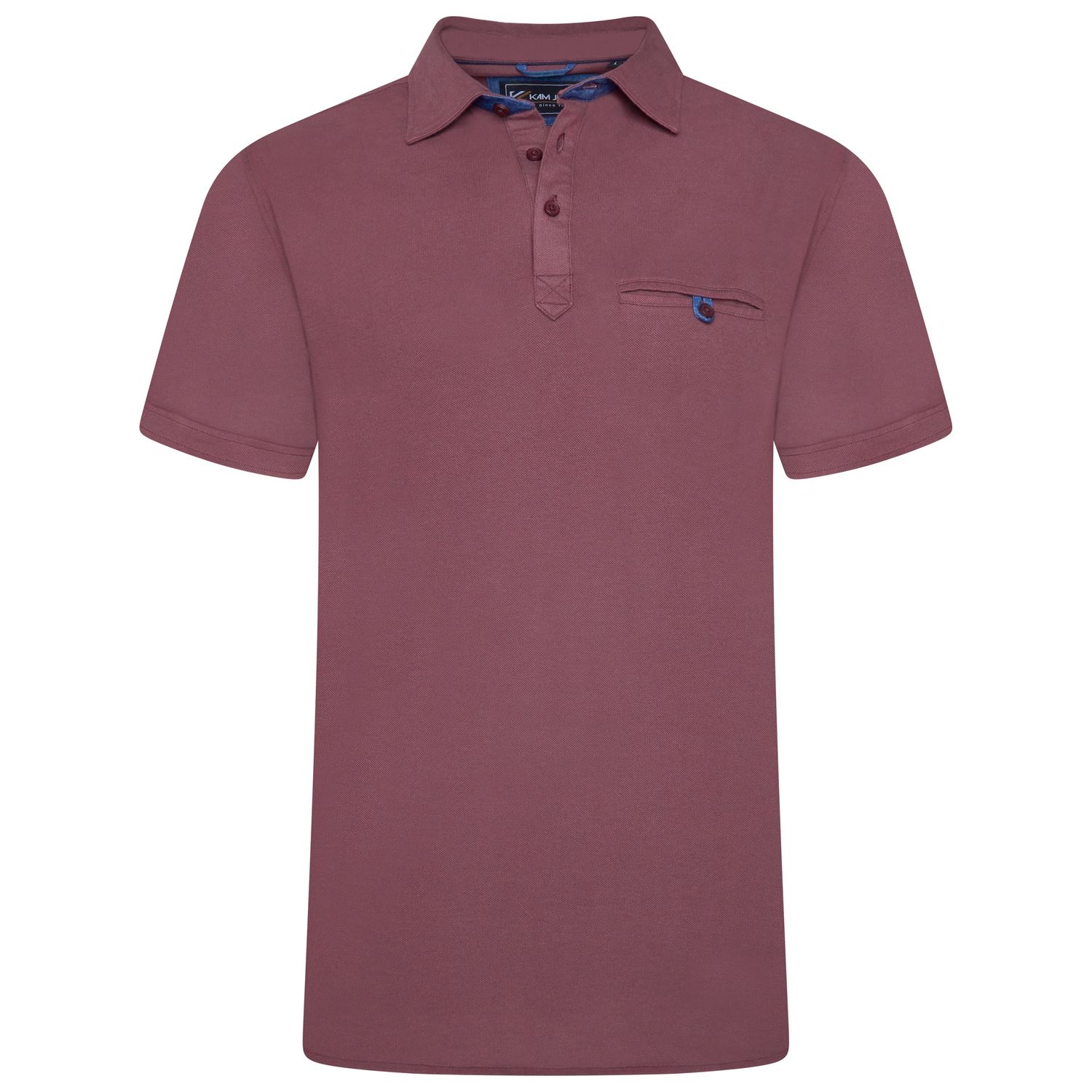 KAM Smart Stretch Polo For Men in 6 Colours, 2XL-8XL
