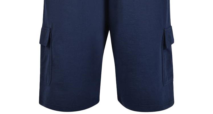 Fabrik Jersey Cargo Terry Pantaloncini da Uomo (2412) in 2 Colori, 2XL-8XL - Foto 17 di 22
