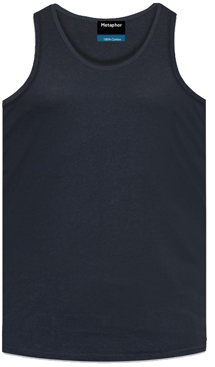 Metaphor Men's Big Size Pure Cotton Vests in Size 2XL - 8XL, Multiple Options - Picture 18 of 41