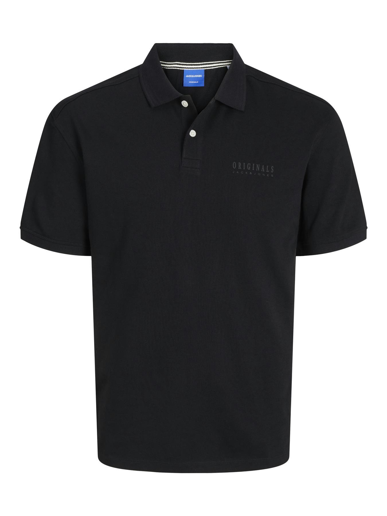 Jack & Jones Polo Shirt For Men (JORFREDERIKSBERG) in 3 Colours, 4XL-7XL - Picture 3 of 4
