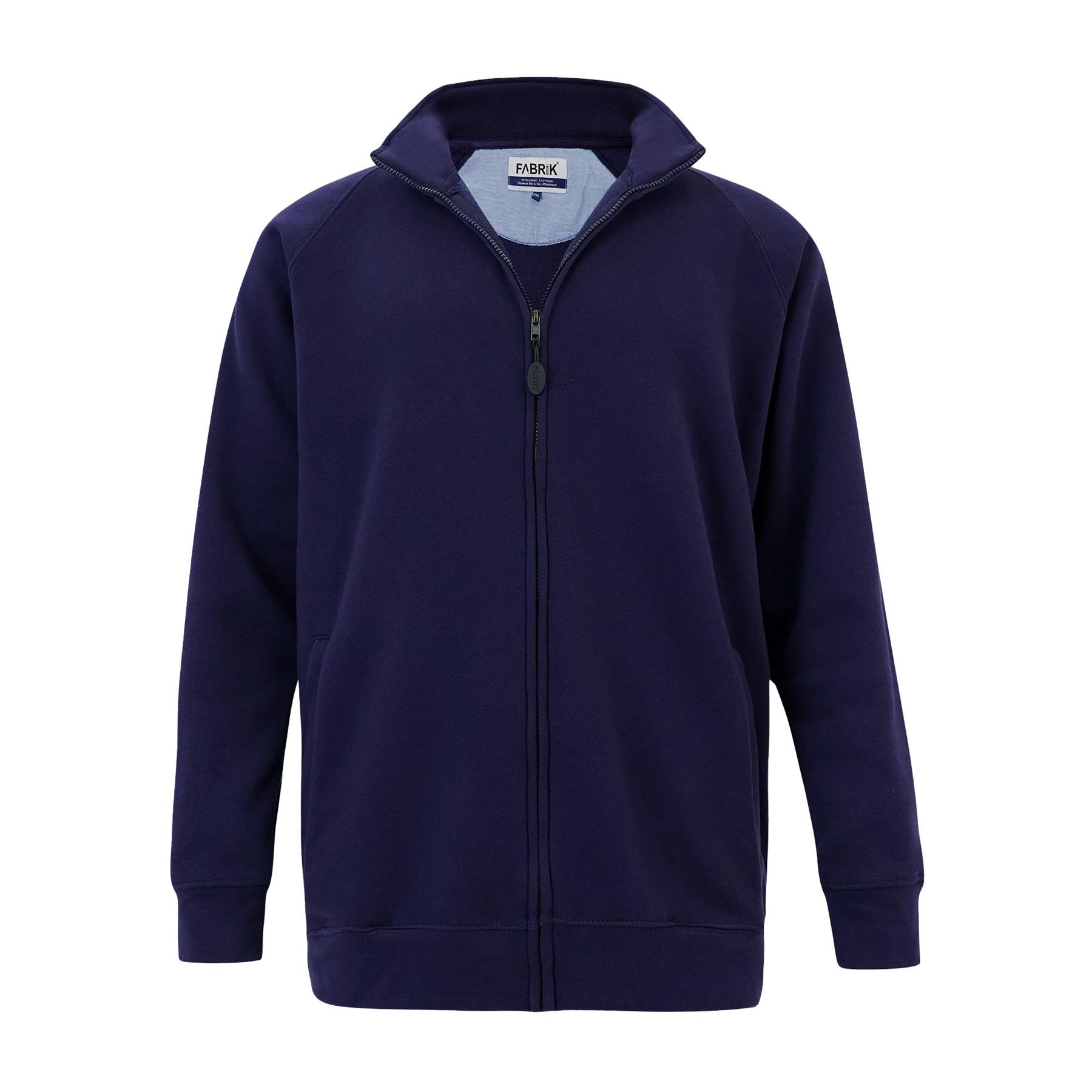 Camiseta deportiva Fabrik polar con cremallera para hombre (2409) en 2 colores, 2XL-8XL - Imagen 19 de 20