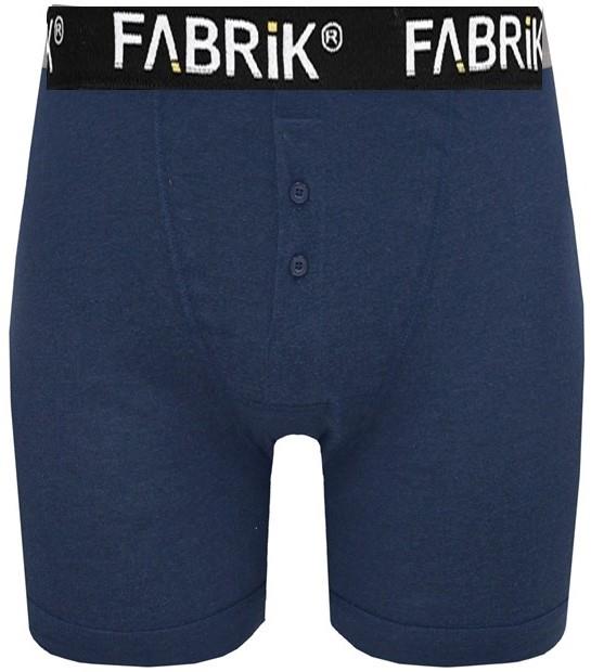 Fabrik 3 Pairs Pack Jersey Boxer Shorts (2418) Black/Charcoal/Navy, 2XL-8XL - Picture 16 of 56