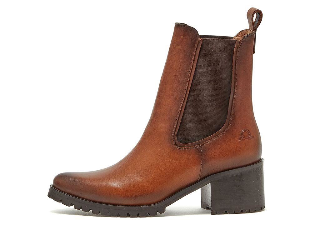 Bota Chelsea Chatham Vyne de cuero con tacos para mujer en 3 opciones de color de 3 a 8 - Imagen 26 de 27