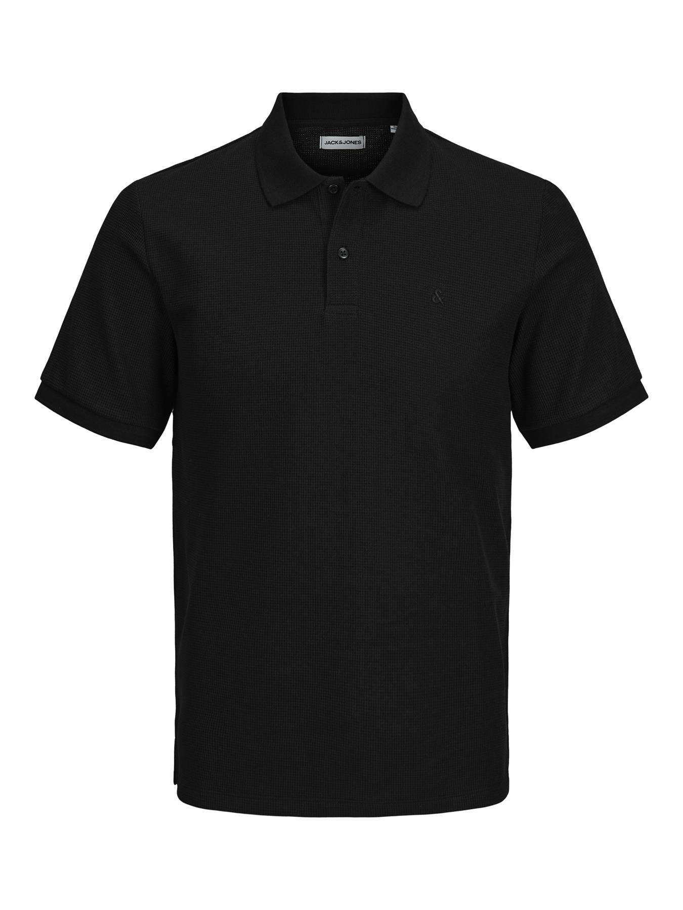 Jack & Jones Short Sleeves Polo Shirt For Men (JJEAUSTIN) in 4 Colours, 4XL-7XL - Picture 2 of 12