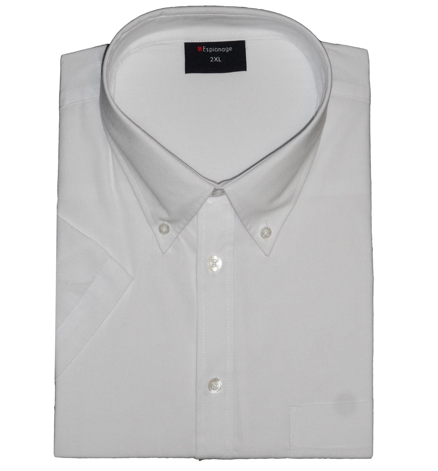 Spionage Herren Große Größen Button Down Kragen Kurzarm Hemden (149) 2XL - 8XL, - Bild 36 von 49