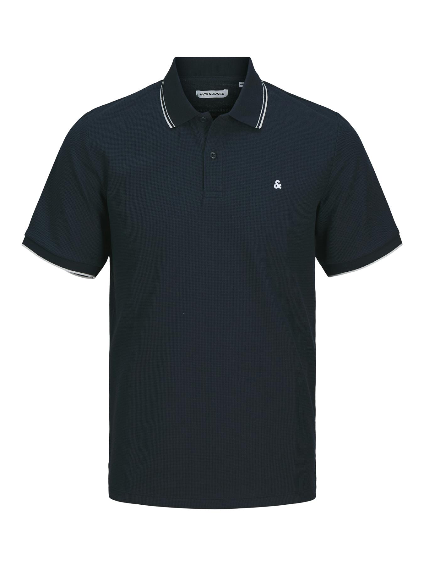 Jack & Jones Short Sleeves Polo Shirt For Men (JJEAUSTIN) in 4 Colours, 4XL-7XL - Picture 12 of 12