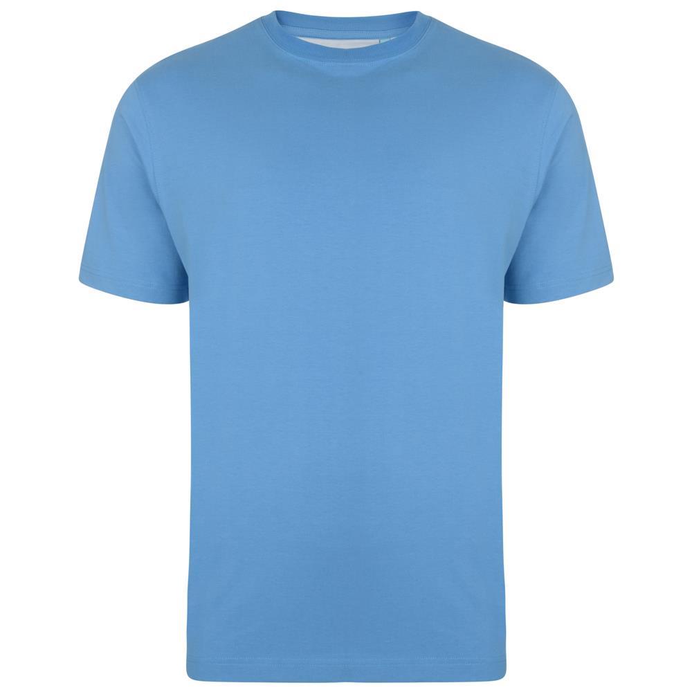 KAM Big Size Short Sleeve Plain T-Shirt For Men in Multi Options, 2XL-14XL