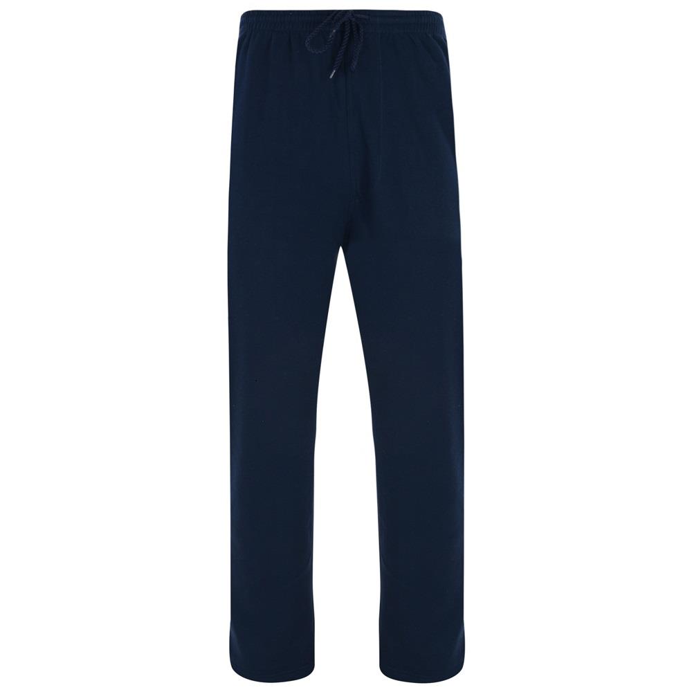 Kam Mens Relaxed Fit Heavy Fleece Jogging Bottoms 225