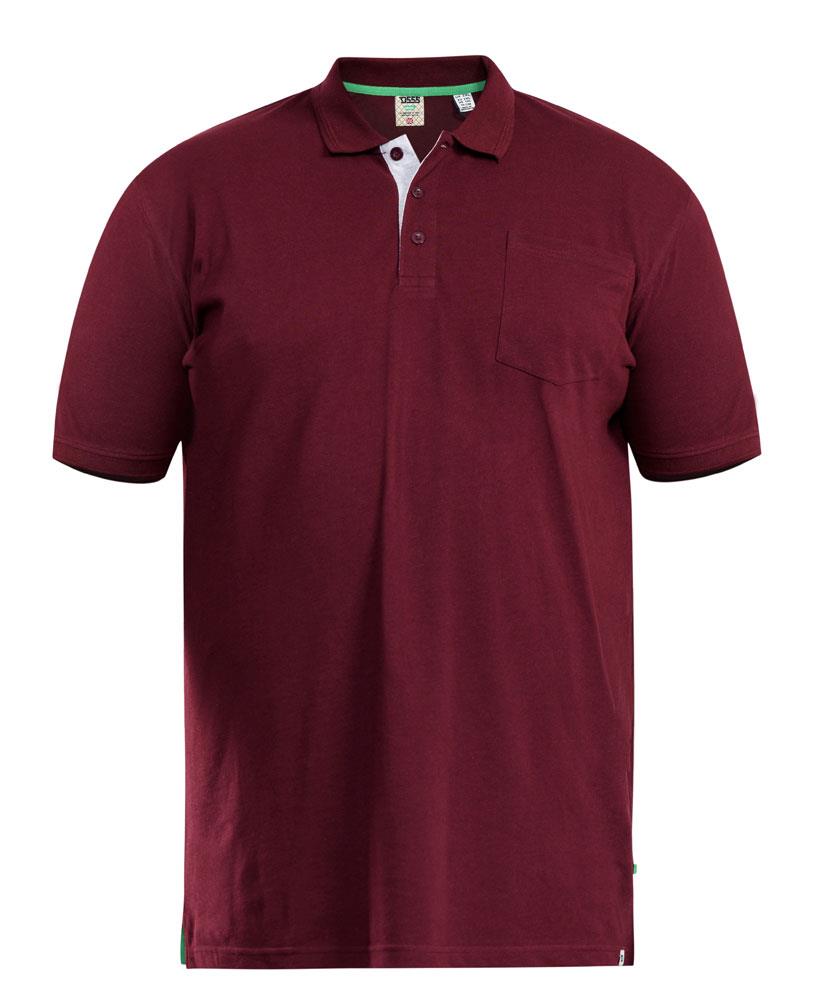 D555 Herren große Größen voll gekämmtes Piqué Polo (16501) Größe 1XL - 8XL, 8 Farben - Bild 5 von 6