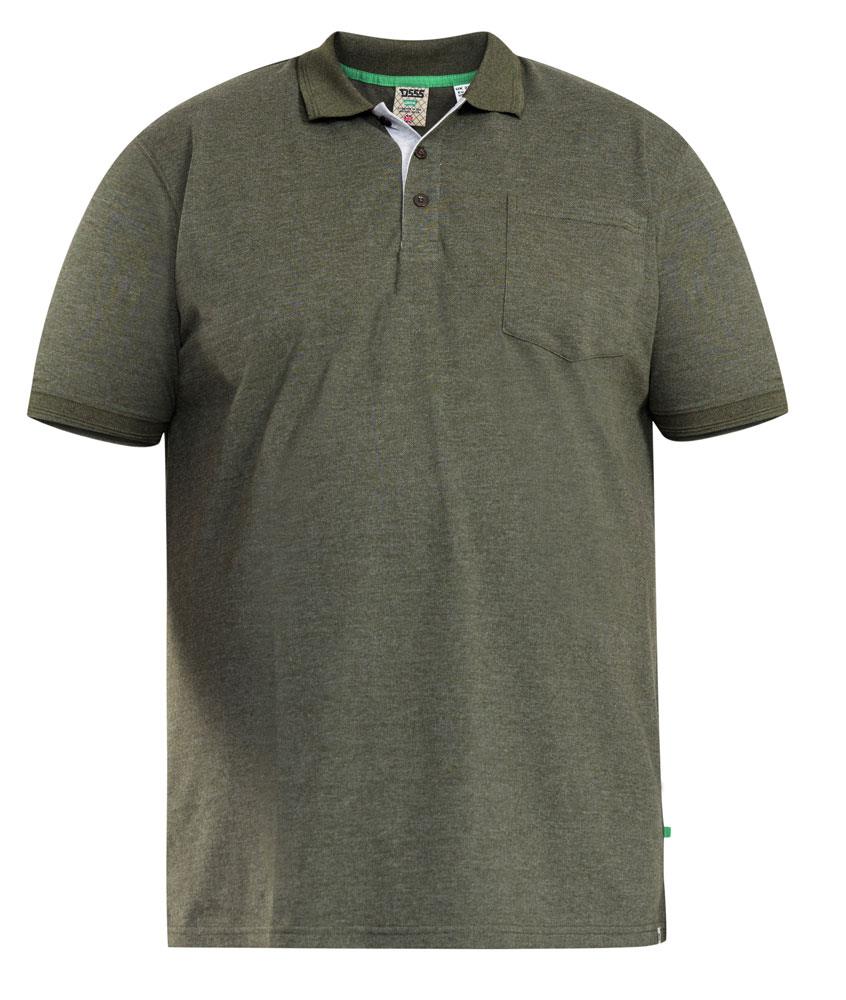 D555 Herren große Größen voll gekämmtes Piqué Polo (16501) Größe 1XL - 8XL, 8 Farben - Bild 4 von 6