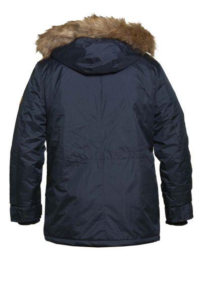 Chaqueta estilo parka LOVETT talla grande D555 para hombre 2XL a 8XL - Imagen 10 de 10