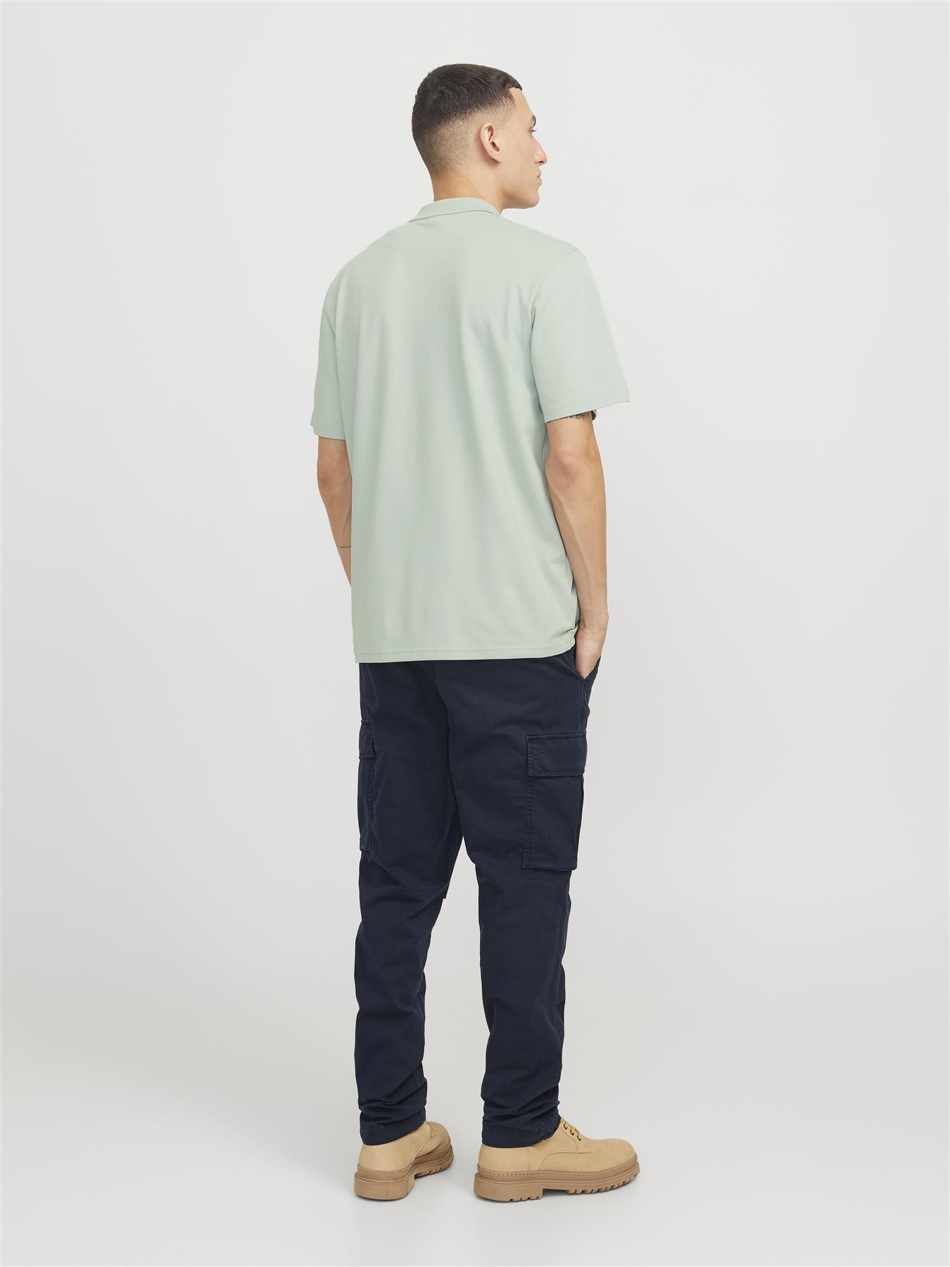 Jack & Jones Polo Shirt For Men (JCOFUSION PIQUE) in 3 Colours, S-XXL - Picture 6 of 14